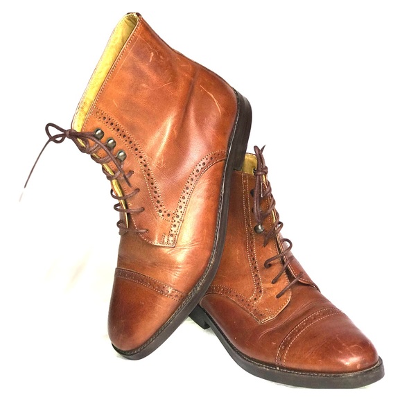 Cole Haan REAL LEATHER ankle boots size 8 - Picture 1 of 1